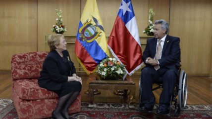  Bachelet se reunirá con presidente ecuatoriano  