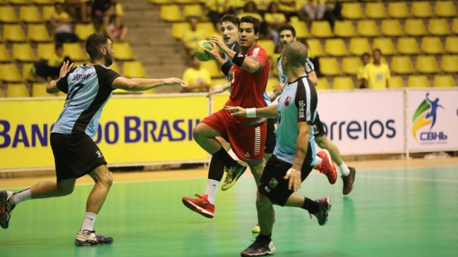 Chile perdió frente a Uruguay y se anotó último en el 4 Naciones de balonmano