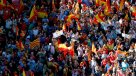 Multitudinaria marcha se tomó Barcelona para protestar contra la independencia