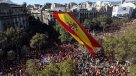 Miles marchan en Barcelona en contra de la independencia catalana