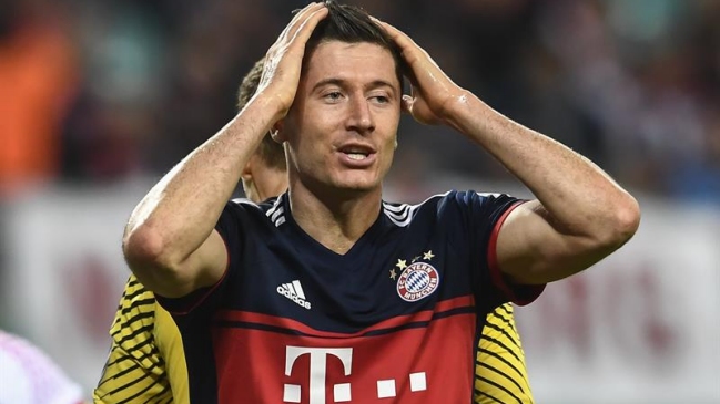 Bayern Munich viajó a Glasgow sin Robert Lewandowski