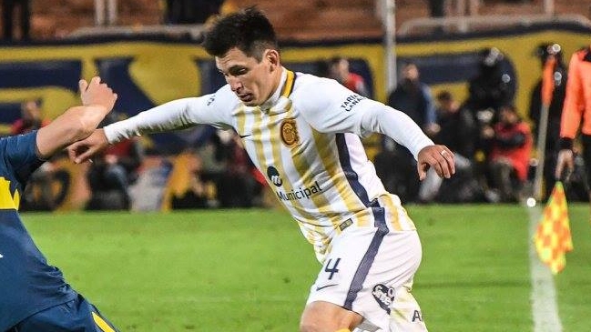 Alfonso Parot fue titular en empate de Rosario Central ante Tigre en Argentina