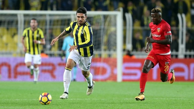 Mauricio Isla fue titular en pobre empate de Fenerbahce