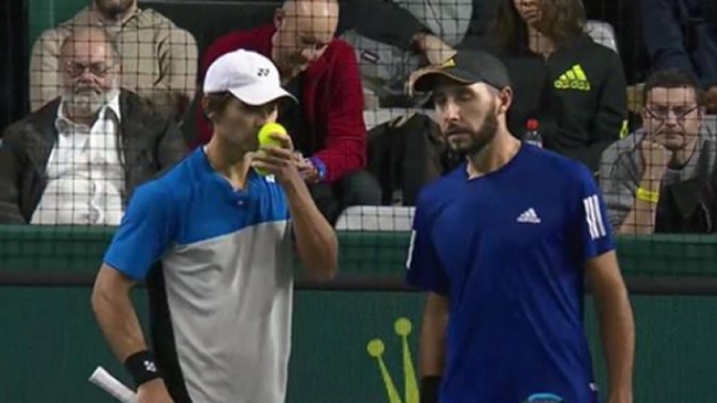 Julio Peralta se despidió en la segunda ronda del Masters 1.000 de París-Bercy