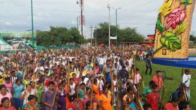 Al menos 26 heridos en tres días de protesta de indígenas en Colombia