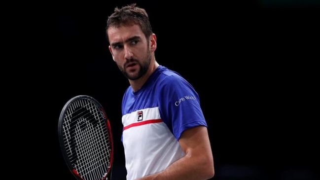 Marin Cilic superó a Roberto Bautista y completó el cuadro de cuartos de final en París-Bercy