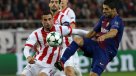 UEFA abrió expediente a Olympiakos por incidentes ante FC Barcelona