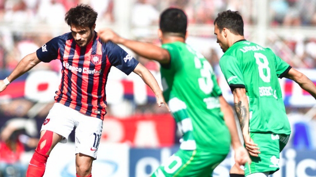 Paulo Díaz y San Lorenzo sufrieron su primera caída en la liga argentina