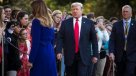Trump despega hacia Japón para iniciar su primera gira asiática