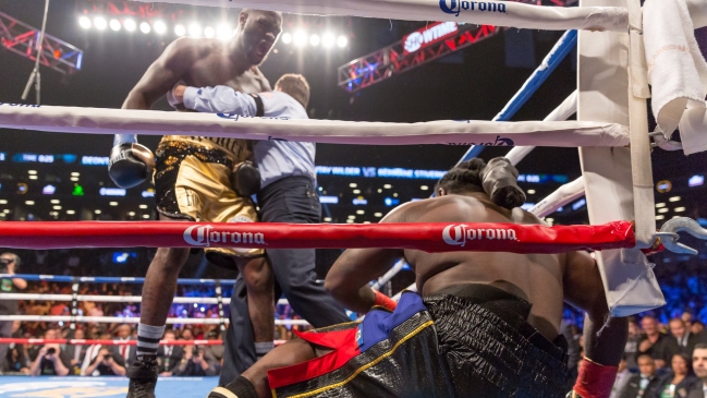 Deontay Wilder destruyó en el primer asalto a Stiverne y retuvo su título de pesos pesados