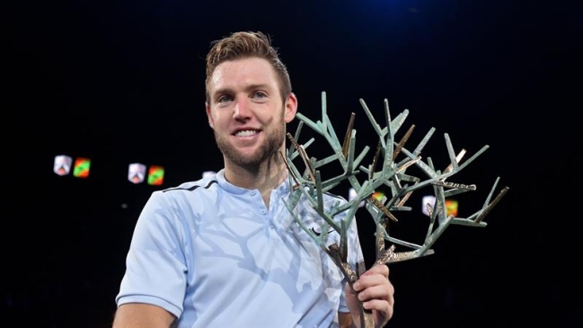 Jack Sock consiguió el título en París-Bercy y clasificó al Masters de Londres