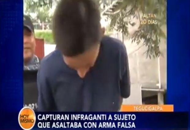 Asaltante fue detenido al intentar asaltar a un estudiante con dos plátanos