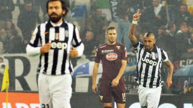Arturo Vidal le envió un sentido mensaje a Andrea Pirlo