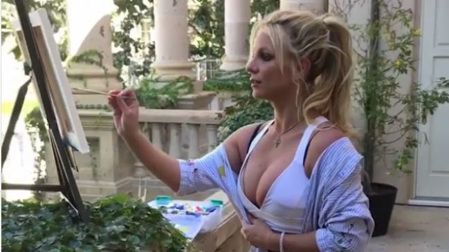 Britney Spears vendió un cuadro en 6 millones de pesos