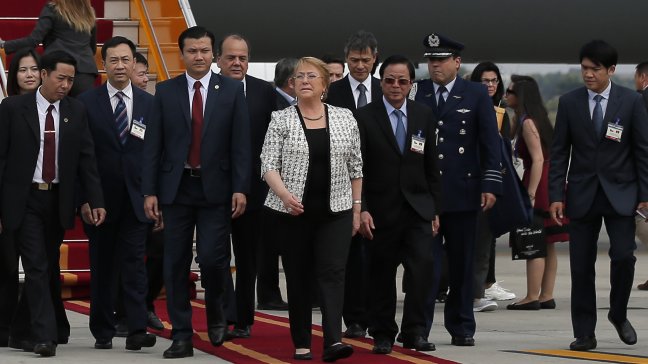  Presidenta Bachelet llegó a Vietnam para cumbre APEC  