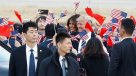 Donald Trump inicia su primera visita de Estado a China