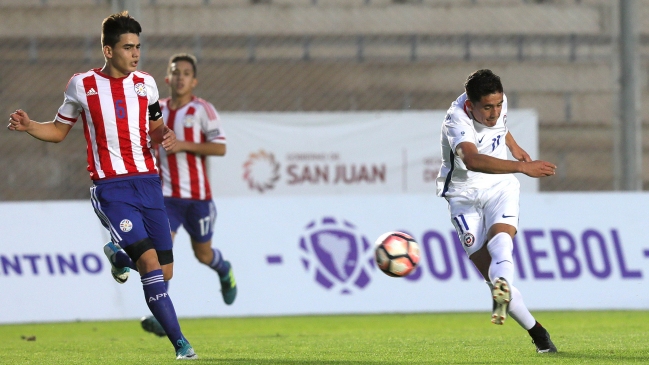 Chile cayó con Paraguay en la tercera fecha del Sudamericano sub 15