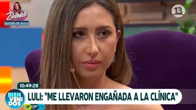 Luli contó los detalles de su internación en una clínica siquiátrica