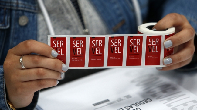 Presidente del Servel: 