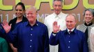 Putin y Trump se saludaron e intercambiaron unas palabras en cumbre APEC