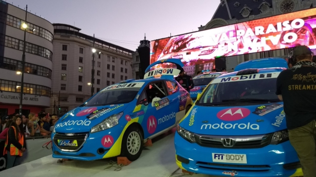 GP de Valparaíso de Rally Mobil comenzó con la largada protocolar