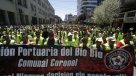 Trabajadores portuarios cumplen cinco días movilizados