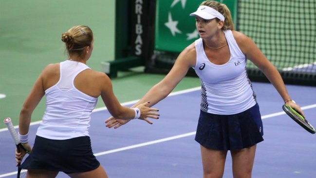 Estados Unidos ganó el dobles y cortó su sequía de títulos en la Copa Federación