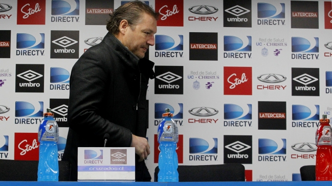 Continuidad de José María Buljubasich será evaluada por Cruzados