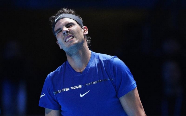 Rafael Nadal se retiró del Masters de Londres