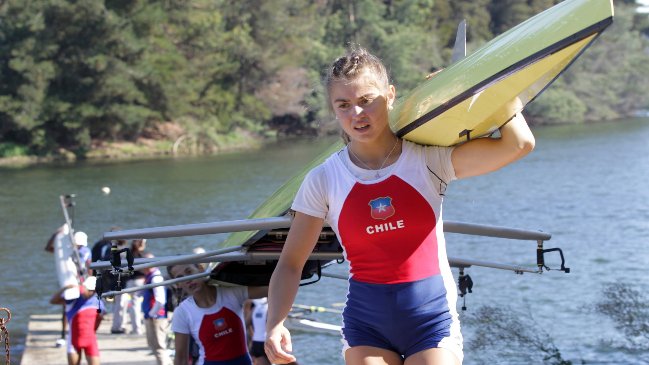 Chile logró dos nuevas medallas de oro en remo en los Juegos Bolivarianos