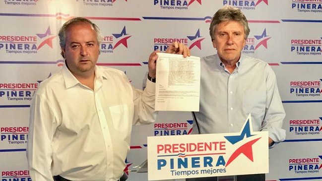 Comando de Piñera denunció 