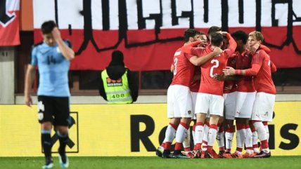   Uruguay perdió ante Austria en su último amistoso de 2017 