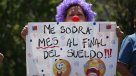 El primer día de paro del sector público