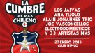 Anuncian venta de entradas para Cumbre del Rock Chileno