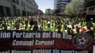 Portuarios cumplieron ocho días de paro por demandas de pensiones de gracia