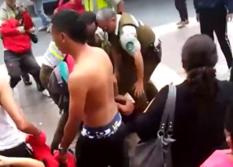 Pelea de estudiantes dejó cinco carabineros heridos en Antofagasta