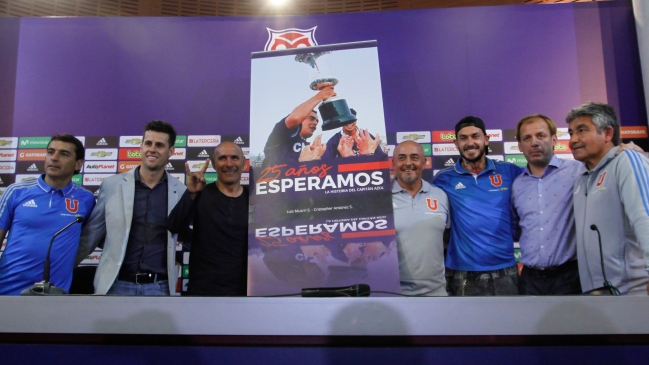 Luis Musrri presentó libro que rememora el título de Universidad de Chile en 1994