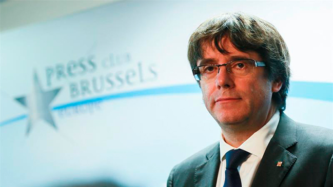 Fiscalía de Bruselas pidió ejecutar euroorden contra ex presidente catalán