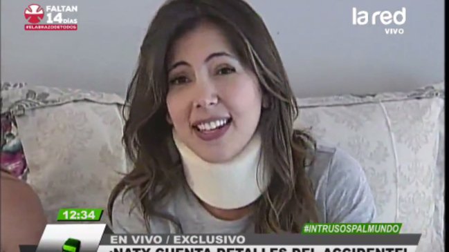 Nataly Chilet contó detalles del accidente de participantes de la Vedetón