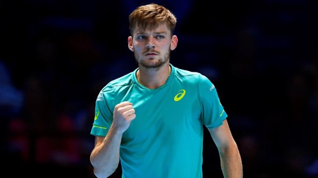 David Goffin dio el golpe y eliminó a Roger Federer en las semifinales del Masters de Londres