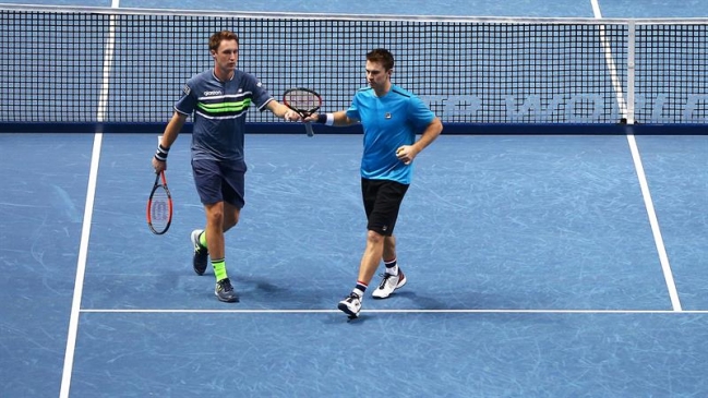 Kontinen y Peers se quedaron con el segundo boleto a la final de dobles en el Masters de Londres