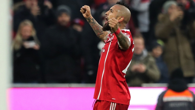 Arturo Vidal: Quiero seguir siendo titular y marcando en Bayern Munich