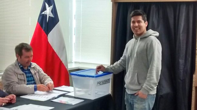 La elección presidencial de Chile empezó en Wellington, Nueva Zelanda