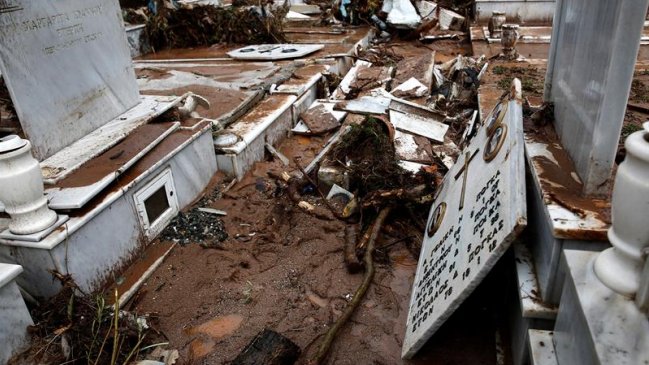 Aumenta a 20 el número de muertos por las inundaciones en Grecia