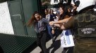 Jóvenes se tomaron el comando de Sebastián Piñera