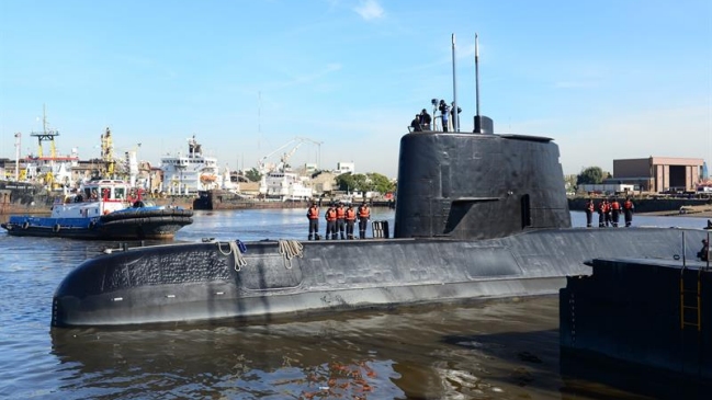 Armada argentina descartó que señales recibidas sean de submarino perdido