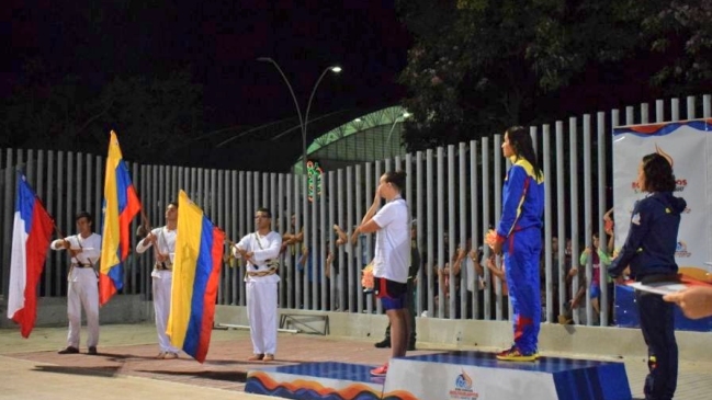 Natación: Kristel Köbrich obtuvo medalla de plata en los 400 metros libres de los Bolivarianos