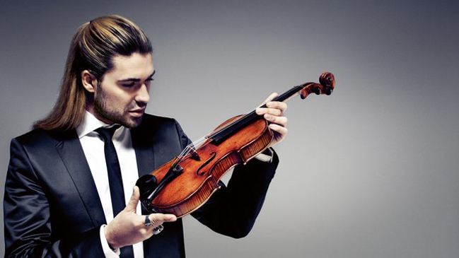 David Garrett promete rock y clásicos para su debut en Chile