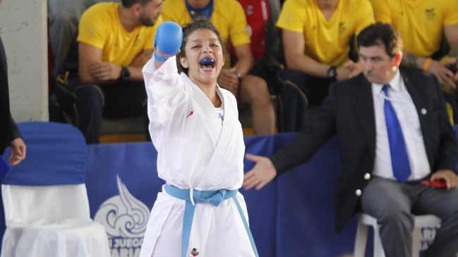  Karateca Carolina Videla se sumó a la lista dorada  