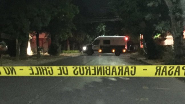 Mujer de 19 años falleció tras recibir impacto de bala en Quinta Normal